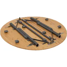 Стіл Bo-Camp Poundbury Round Brown 90x90 см (1404656) - мініатюра 5