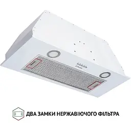 Витяжка вбудована Perfelli BI 7652 WH 1000 LED - мініатюра 2