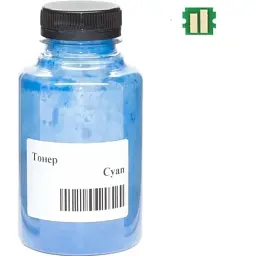 Тонер Kyocera Ecosys PA3500/MA3500, TK-5370 140г 5K Cyan chip АНК (50000478)