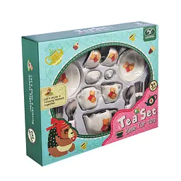 Дитячий набір посуду Bambi Tea set 868-E6-4 порцеляна, 17 предметів