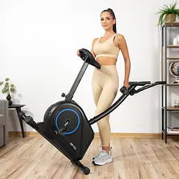 Велотренажер Gymtek XB700 магнітний синій - мініатюра 9