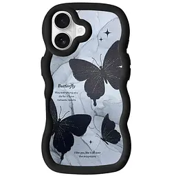 Чохол TPU Cloudy Pictures для Apple iPhone 16 (6.1) Butterflies