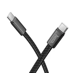 PD Кабель HOCO X125 Exceso charging data cable C to C 60W/1m Чорний