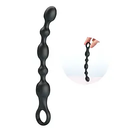 Анальний стимулятор PRETTY LOVE Van, 10 vibration functions Beaded Anal Vibrator PRETTY LOVE BI-040142 98296 - мініатюра 3