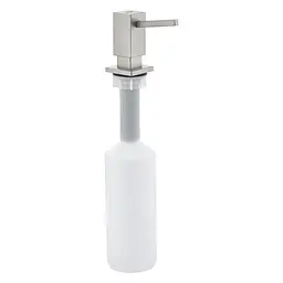 Дозатор миючого засобу Grohe Cubic 40649DC0, Нержавіюча сталь - мініатюра 3