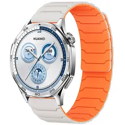 Ремінець Dual-color Magnetic для Smart Watch 22mm Starlight / Orange