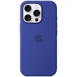 Силіконовий чохол CasePro Silicone Case with MagSafe Ultramarine для iPhone 16 Pro - мініатюра 3