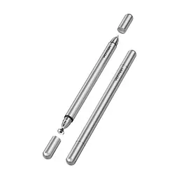 Стилус Vention 2-in-1 Stylus Pen Gray Aluminum Alloy Type (KQMH0)