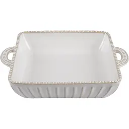 Форма Limited Edition Allegra Biege квадратна кам'яна кераміка 26.5х22х5.5 см (GJH011-26-2-129)