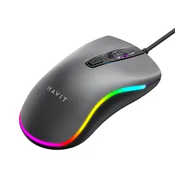 Дротова миша HAVIT HV-MS72 USB (1200 DPI, 4 кл) HAVIT (25753-000) - мініатюра 5