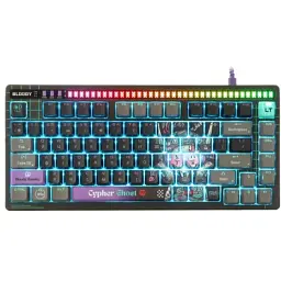 Клавіатура A4Tech AT75 RGB USB UA Cypher Ghost (4711421001830) - мініатюра 3