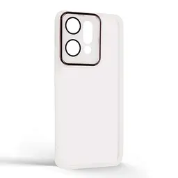 Защитный чехол для OPPO Reno14 5G, Shade, белый, TPU+PC, матовый, защита всего корпуса, панель-накладка, противоударный, с высокими бортами, амортизирует удары при падениях, ArmorStandart (ARM87426) - мініатюра 2