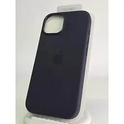 Оригінальний силіконовий чохол Apple Silicone Case with MagSafe для iPhone 15 (6.1") Midnight Black MT0J3ZM/A - мініатюра 3