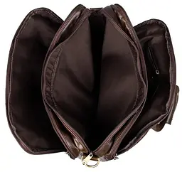 Чоловіча шкіряна сумка Vintage 39,5х30,5х11,5 см sum0012437 - мініатюра 9