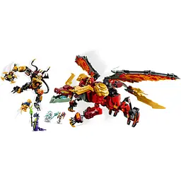 Конструктор LEGO Ninjago Дракон-трансформер Вайлдфаєр (71868) - мініатюра 6