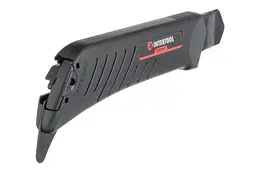 Ніж сегментний будівельний висувний Intertool Storm 18 мм гвинтовий для лінолеуму HT-0539 - мініатюра 4