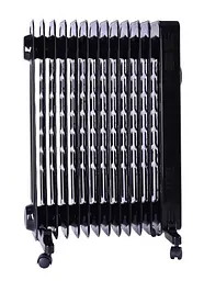 Олійний обігрівач Kumtel KUM-1240S Black (13 секцій) - мініатюра 9