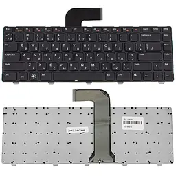 Клавіатура для ноутбука DELL (Inspiron: 5520, M4110, M5040, M5050, N4110, N5040, N5050, Vostro: 1540, 3550, XPS: L502) ukr, black