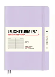 Блокнот Leuchtturm1917, Smooth Colours, Середній, М'яка обкладинка, Lilac, Лінія (365498)
