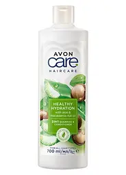 2-в-1 Шампунь-кондиціонер для волосся Avon «Розкішне зволоження», 700 мл - мініатюра 1