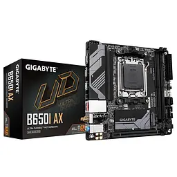 Материнська плата Gigabyte B650I AX (B650I AX) (Socket AM5, AMD B650, Mini-ITX) - мініатюра 4