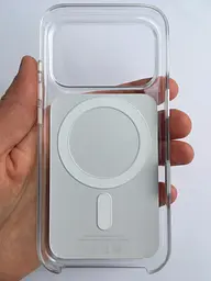 Оригинальный прозрачный чехол для Apple Iphone 17 Pro Clear Case with MagSafe MGFT4ZM/A противоударный - миниатюра 4