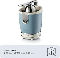 Соковитискач ARIETE 413 CREAM/BL - мініатюра 5