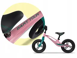 Біговел Lionelo Bart Tour Pink Bubblegum - мініатюра 5