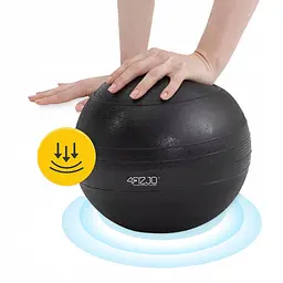 Слембол (медичний м'яч) для кросфіту 4FIZJO Slam Ball 15 кг Black (P-5907739315458) - мініатюра 3