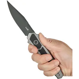 Ніж Kershaw Launch 17 Gray/Black Aluminum - мініатюра 5
