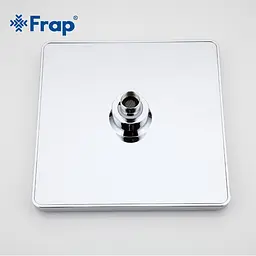 Тропічний душ Frap F001-20, хром, 200x200 мм, Хром - мініатюра 4