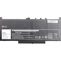 Акумулятор для ноутбуків Dell Latitude E7270 (J60J5) 7.6V 7200 mAh