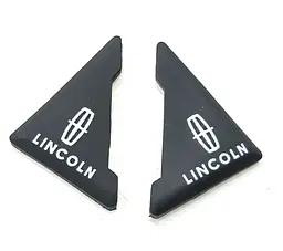 Захист кутів дверей LINCOLN 2 шт Гумові 45х58х47 мм на скотчі Чорні Посилені (протиударні чохли від сколів)