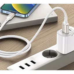 Кабель Proove Flex Metal USB-A to Micro-USB 2.4A 1m White (CCFM20001302) [130335] - мініатюра 3