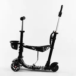 Самокат 5 в 1 Best Scooter 58х30х15 см Чорний 000231595 - мініатюра 3
