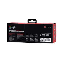 Акустика Xtrike Me SP-208BT Wireless Speaker 5Wx2 бездротова з підсвіткою - мініатюра 6