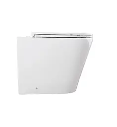 Унітаз підлоговий безбачковий Mixxus Premium Bevel-0702-T3 система змиву Tornado 3.0 (MP6715) - мініатюра 2