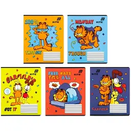 Зошит Kite Garfield, 12 аркушів, лінія (GF26-234)