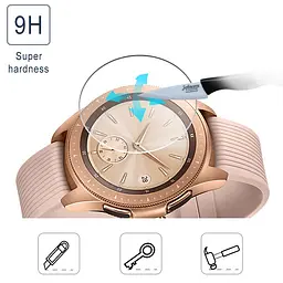 Загартоване скло для годинника Samsung Galaxy Watch 42 мм VSKEY, диаметр 30,5 мм - мініатюра 2