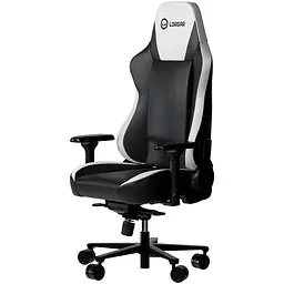 Ігрове крісло Lorgar Base 311 Black/White (LRG-CHR311BW) - мініатюра 2