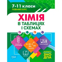 Таблиці та схеми. Хімія в таблицях і схемах. 7-11 класи, до ДПА, ЗНО - Наталя Варавва