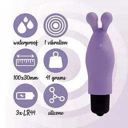 Вібратор на палець FeelzToys Magic Finger Vibrator Purple - мініатюра 7