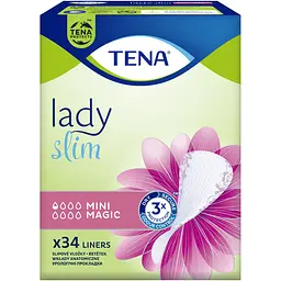 Урологічні прокладки Tena Lady Slim Mini Magic 0.5 крапель 34 шт. - мініатюра 2