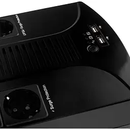 Джерело безперебійного живлення [ДБЖ] LogicPower 850VA-6PS [4325] [95188] - мініатюра 3