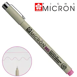 Лінер Sakura PIGMA MICRON (0.05), 0,2 мм рожевий