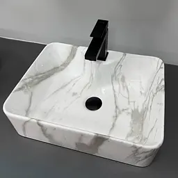 Умивальник VBI Forli накладний 48x38 см sand glossy VBI-011109