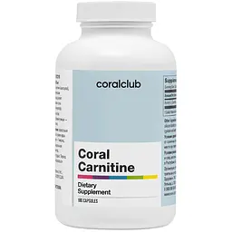 Корал Карнітин Корал Клаб, 180 капсул | Coral Carnitine Coral Club