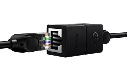 З'єднувач-конектор RJ45 Baseus AirJoy Series Network Cable Connector B00131100111-01 Black - мініатюра 5