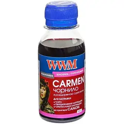 Чорнило WWM Canon Universal Carmen Magenta 100г (CU/M-2)