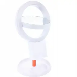 Дзеркало косметичне настільне із підставкою для телефона  LED підсвіткою Bailong BL-JG-003 - мініатюра 2